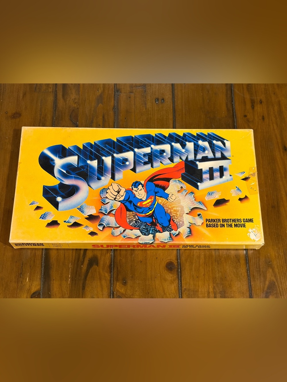 Vintage 1983 Superman III Parker Brothers Complete Movie Board Game
